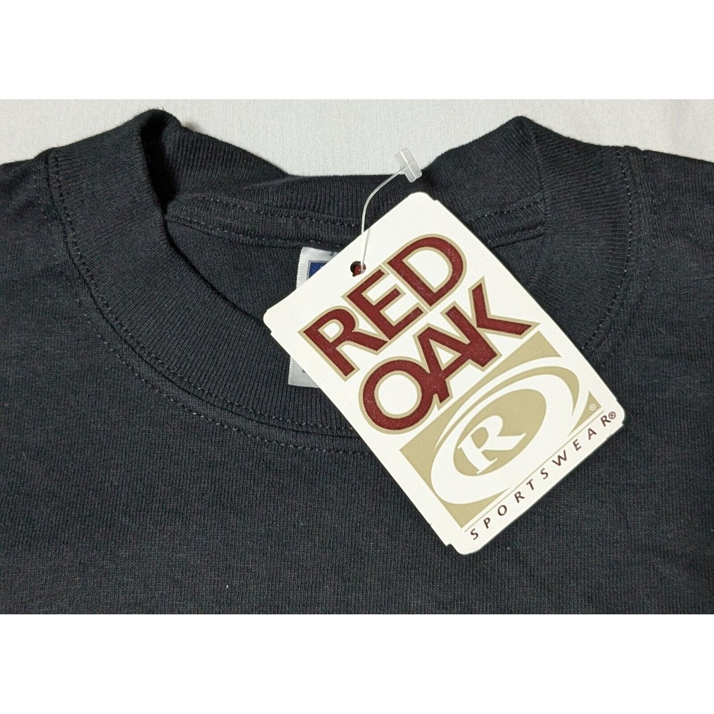 APPALACHIAN‎ MOUNTAINEERS RED OAK SPORTSWEAR Men Large Black Team T-Shirt NEW - Picture 4 of 12